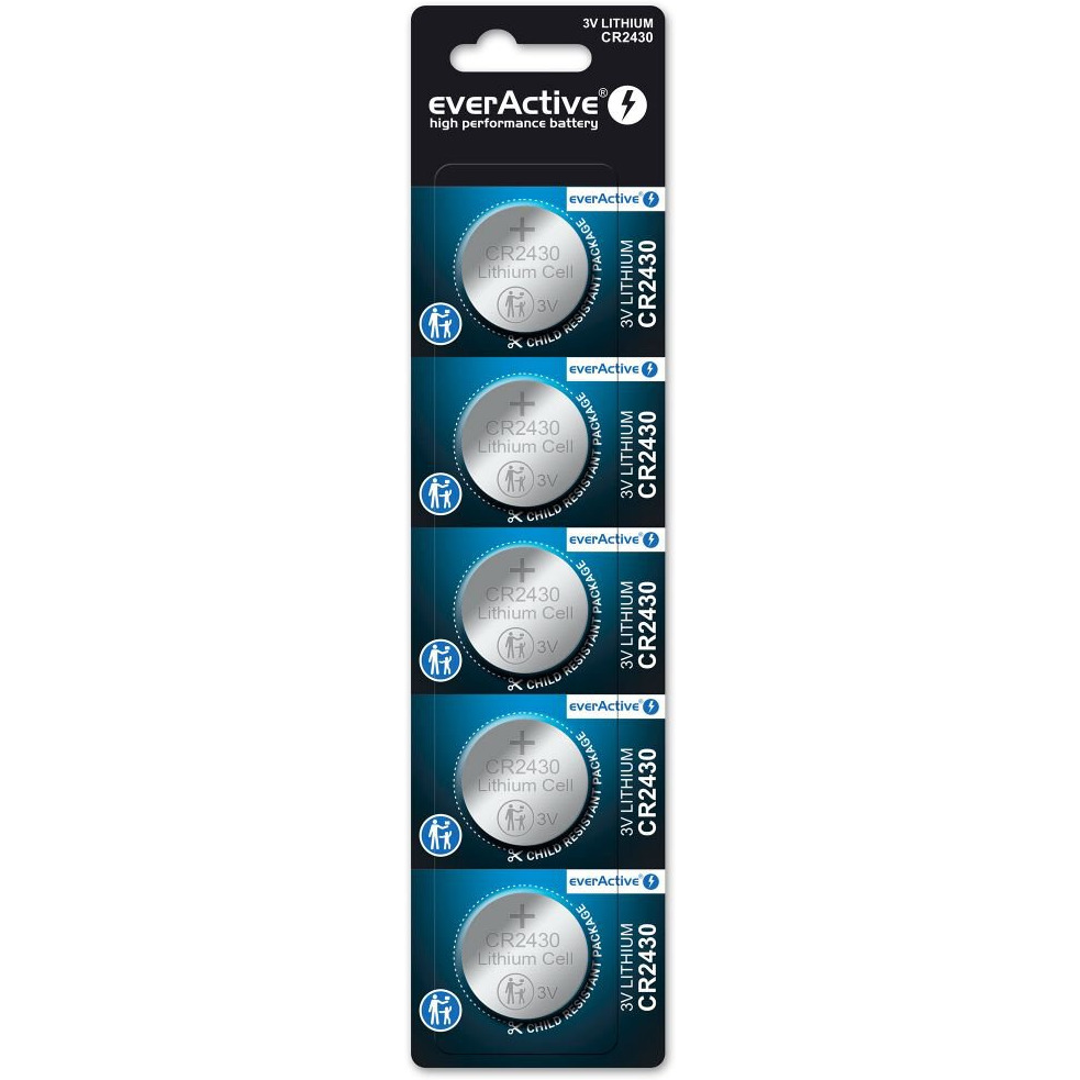 Bateria EVERACTIVE CR2430 litowa blister(5szt)